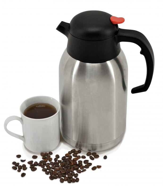 2 L Double-Wall Insulated Stainless Steel Thermal Carafe